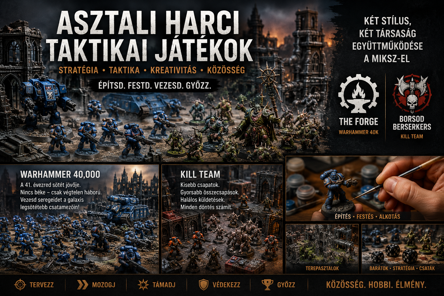 Asztali harci taktikai játékok